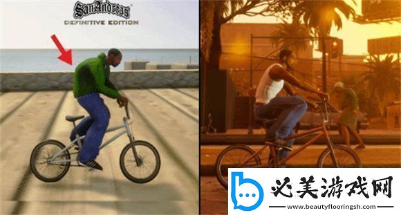 侠盗猎车手三部曲终极版更新后光照对比视频